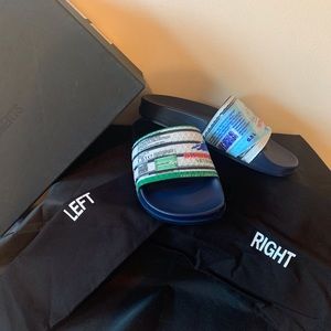NWT Vetements rubber slides